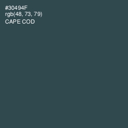 #30494F - Cape Cod Color Image